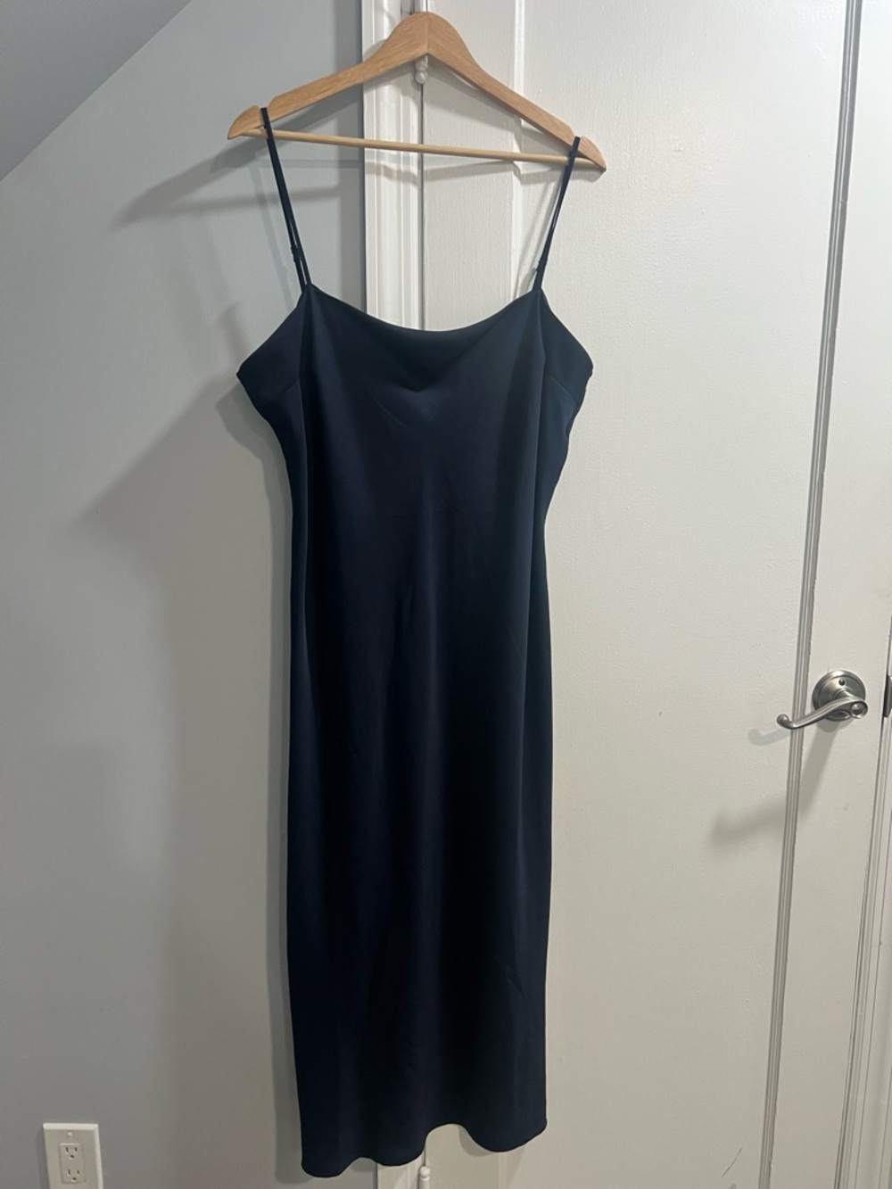 Classic Slip Dress - Minimal Spaghetti Strap Style